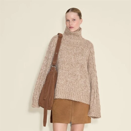 Holzweiler Echo Turtleneck Brown Mix
