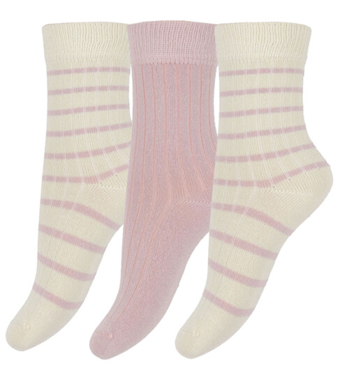minipop Minipop® Noos Bamboo Socks 3 Pcs - Beige - 27/30Y