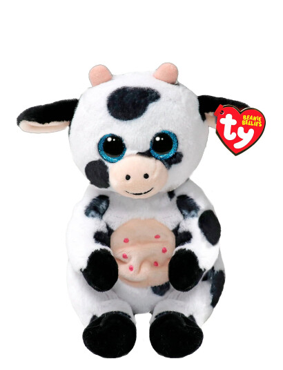 TY Herdly - Cow Reg - Multi/patterned - 15.5 CM