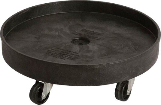 Vogn Rubbermaid Brute Sort Plast Med Kant Til 37,5L 75,7L 121,1L 166,5L Og 208