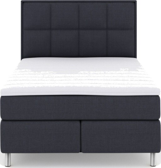 Select No 3 Komplett Sengepakke 140x200 Medium Blå/Metallben