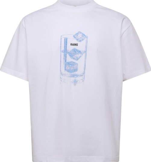 Rains Classic T Shirt Cubes White S