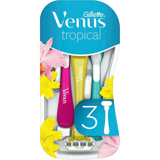 Gillette Venus 3 Engangsskraper Tropical 3-pk.