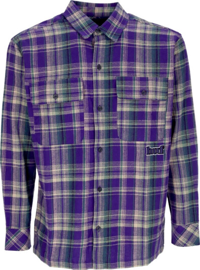 HUF Herre Skjorter Lilla L,