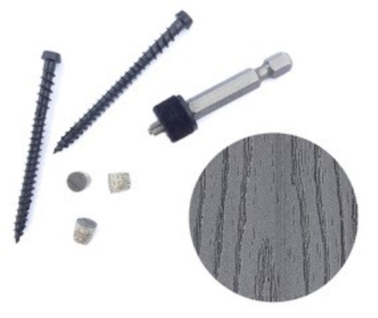 Fiberon Skruer cortex beach house 224 stk skruer/300 stk plugger