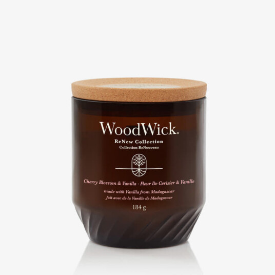 WoodWick Medium ReNew Candle Cherry Blossom & Vanilla Universal