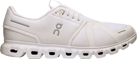 On Men's Cloud 6 White/White 45 On Men's Cloud 6 White/White 45