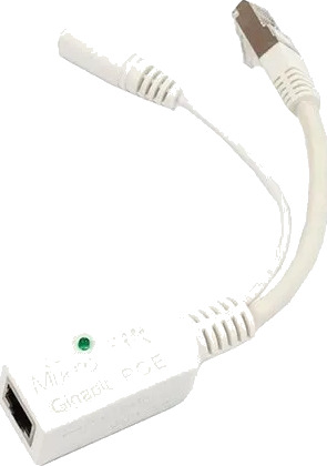 MikroTik RBGPOE strøminjektor MikroTik RBGPOE strøminjektor