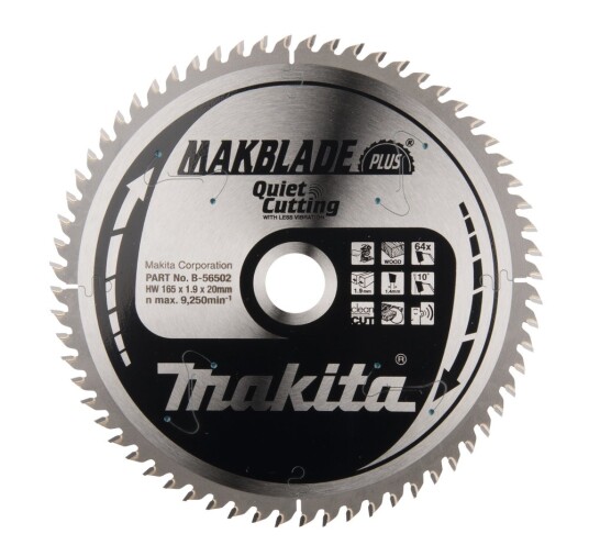 Makita Sirkelsagblad B 56518 165x20x1,9mm