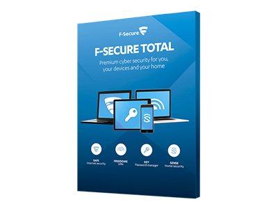 F-Secure Total - abonnementslisens (2 år) - inntil 3 enheter