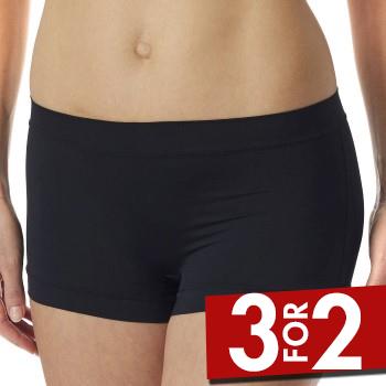 Schiesser Truser Shorts Svart 42 Dame Schiesser Truser Shorts Svart 42 Dame