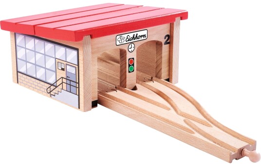 Eichhorn Lok Lokstall 3+ År Eichhorn Lok Lokstall 3+ År