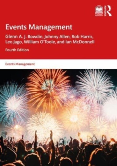 Events Management Av Glenn A. J. Bowdin, Johnny Allen, Rob Harris, Leo Jago, William O'Toole, Ian Mcdonnell