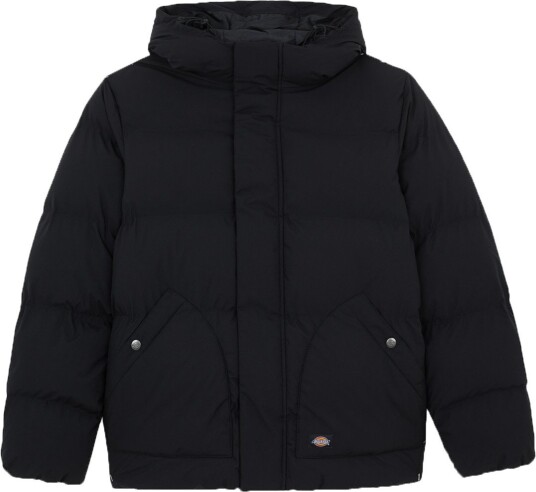Dickies Men's Eagleville Hooded Puffer Black XXL Dickies Men's Eagleville Hooded Puffer Black XXL