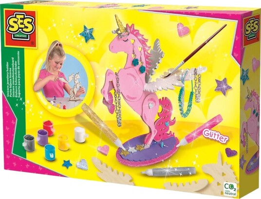 SES Creative Aktivitetssett DIY Unicorn Bygg Deg Selv