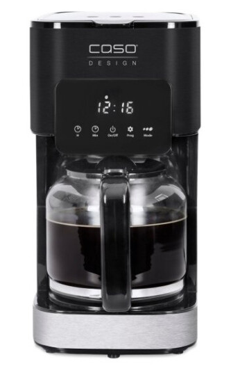 Caso 1846 Kaffebrygger Drypp 1,5 L Malt Kaffe 900 W Sort Rustfritt Stål Caso 1846 Kaffebrygger Drypp 1,5 L Malt Kaffe 900 W Sort Rustfritt Stål