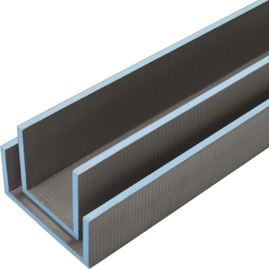 Wedi Plateelement u-form 2600x200x200mm mensolo