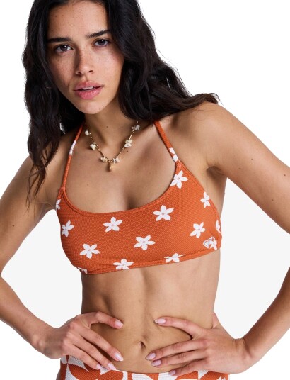 Roxy Hazy Days Bralette Orange XS Roxy Hazy Days Bralette Orange XS
