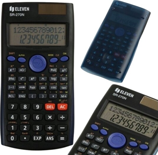 Eleven SR-270N Kalkulator 240 Funksjoner Eleven SR-270N Kalkulator 240 Funksjoner