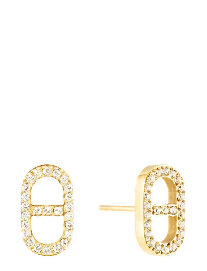 By Jolima Celine Stud Gold ONE SIZE 1 cm