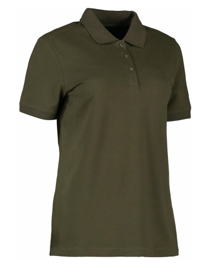 ID Polo Shirt Organic Women Oliven