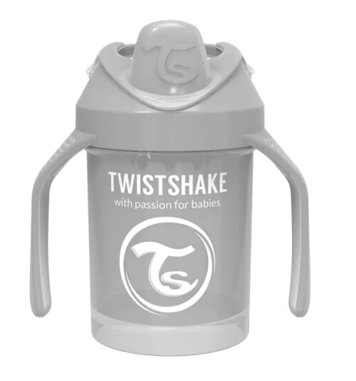 Twistshake Mini Cup 4+m Pastel Grey 230 ml Twistshake Mini Cup 4+m Pastel Grey 230 ml
