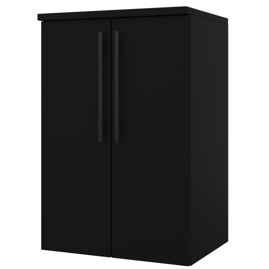 Linn Bad Ingrid Sideskap (Kommode) Svart Matt / 60cm 2 Dører