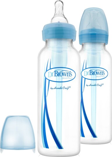 Dr. Brown's Options+ Anti-Kolikk Flaske 250ml 2-Pk Blå