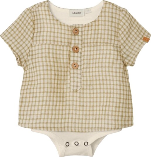 Lil'Atelier   Skjortebody Hanson Sage