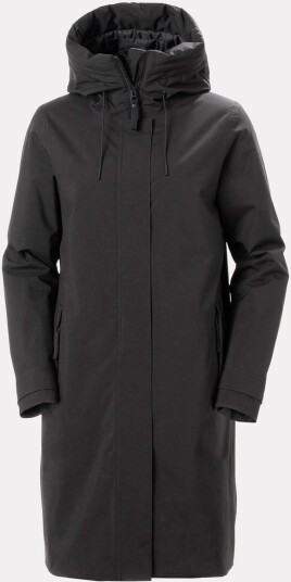 Helly Hansen Victoria Isolert Regnjakke Med Hette Dame Svart Xs
