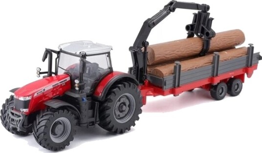 Bburago Traktor Ciagnik Traktor Massey Ferguson Bburago