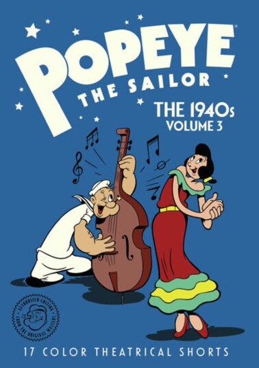 Popeye The Sailor: 1940s  Vol 3 DVD
