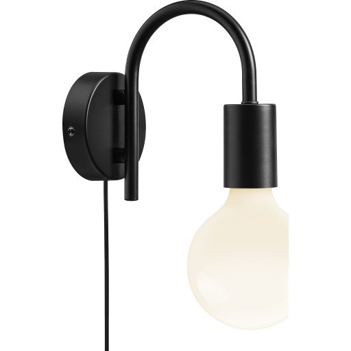 NORDLUX PACO VEGGLAMPE E27 SORT NORDLUX PACO VEGGLAMPE E27 SORT