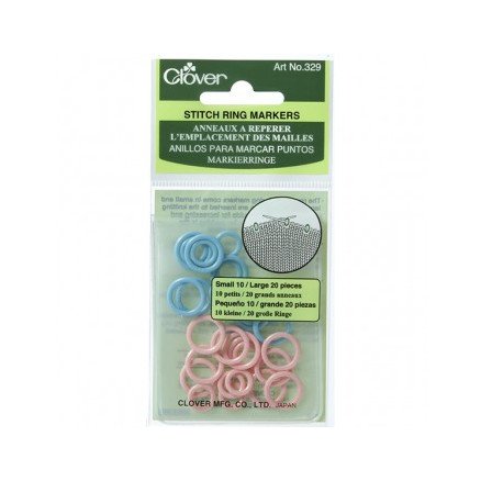 Clover Markeringsringsringer Small 30 stk