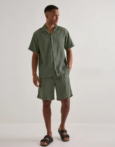 Jack & Jones Jjeharrison Resort Shirt Ss Sn Set Kortermede skjorter Grønn Jack & Jones Jjeharrison Resort Shirt Ss Sn Set Kortermede skjorter Grønn