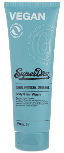 Superdry Body & Hair Wash Pacific 250 ml Superdry Body & Hair Wash Pacific 250 ml