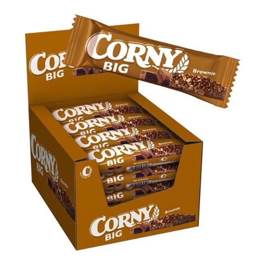 ERT Godis Singel Corny Big Brownie - 24-stk