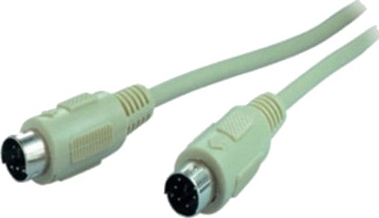 Shiverpeaks Bs78107-2 1,8 M 6-P Mini-Din 6-P Mini-Din Hankjønn Hankjønn Grå