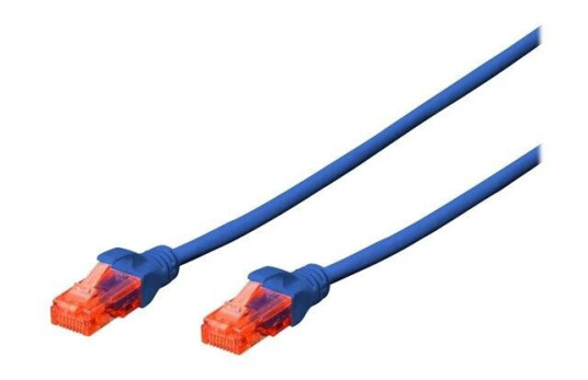 DIGITUS Professional patch cable 50 cm blue Bl 0.5 meter