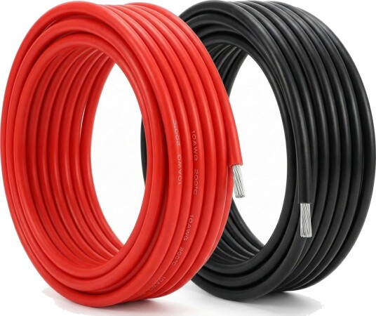 Solcellekabel 6 mm² 1m