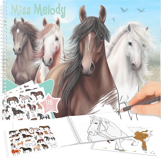 Miss Melody Fargeleggingsbok