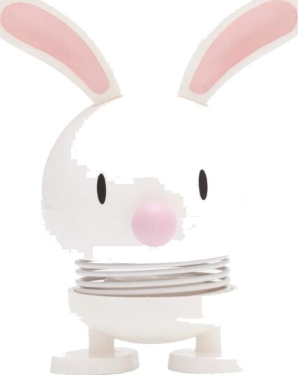 Hoptimist Bunny figur 9 cm White