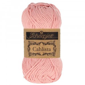Scheepjes Cahlista Garn Unicolor 408 Old Rose Scheepjes Cahlista Garn Unicolor 408 Old Rose