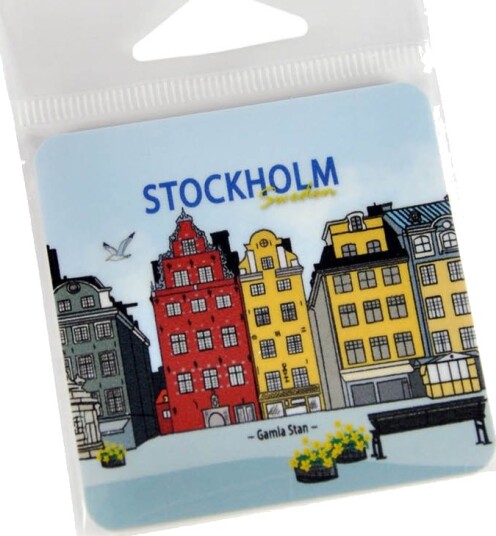 Mellow Design - Magnet Gamla Stan 6,5x6,5 cm