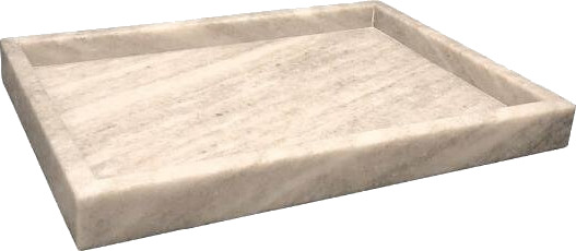 Stiernholm  Marmaros fat firkantet beige