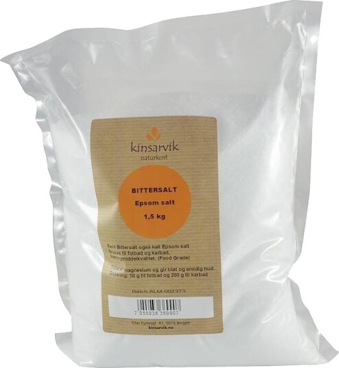 Fragaia.no Epsomsalt 1,5 kg Fragaia.no Epsomsalt 1,5 kg