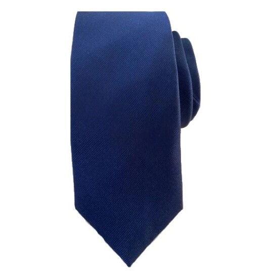 Manzini Navy Manzini Basic 100% Silke glipper 7,6 cm glipper Blå