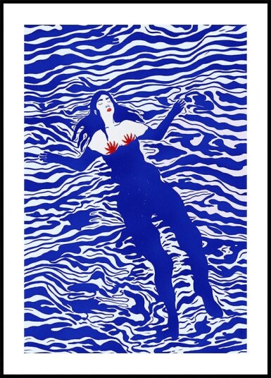 Starfish Plakat / 40x50cm