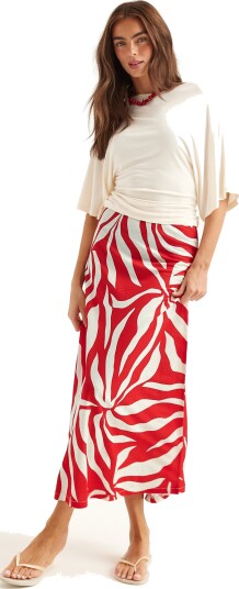 Only Onlchigo Sakura Long Skirt