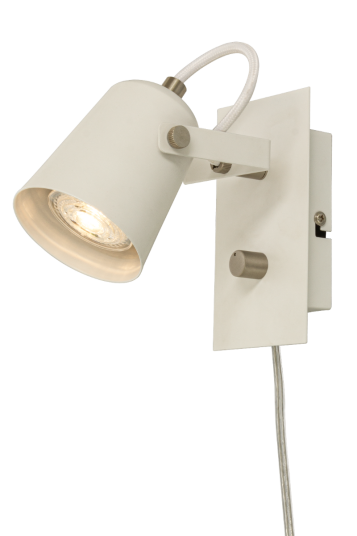 Aneta Lighting Metz vegglampe hvit 1682199-02-0 1682198-02-0